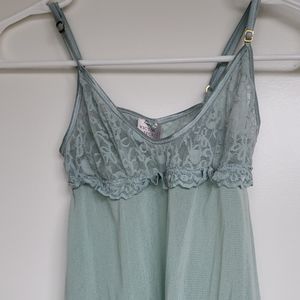Beautiful mint green Victoria's Secrer chemise